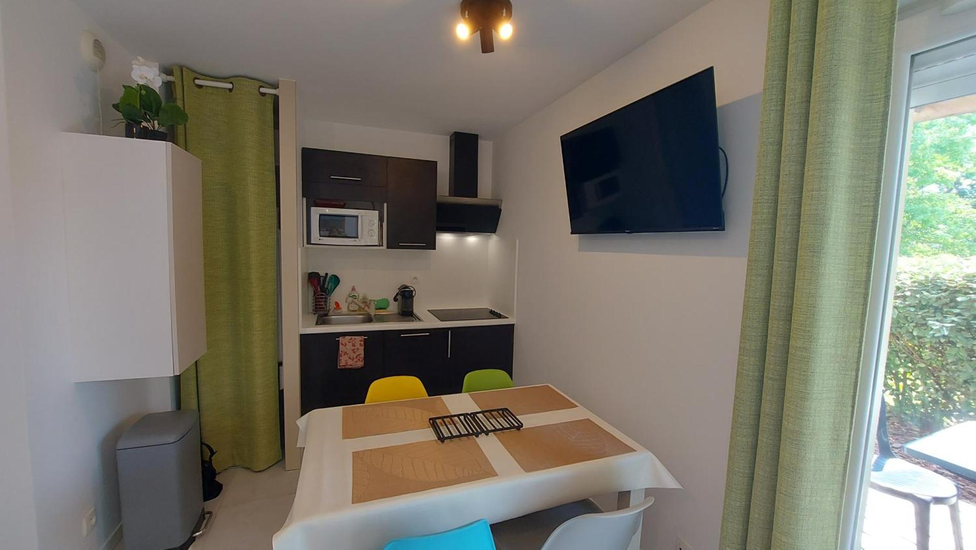 T2, 50M Du Lac, Piscine, Wifi, Jardin Terrasse Sans Vis-A-Vis, 1 A 4 Pers Aureilhan  Exterior photo